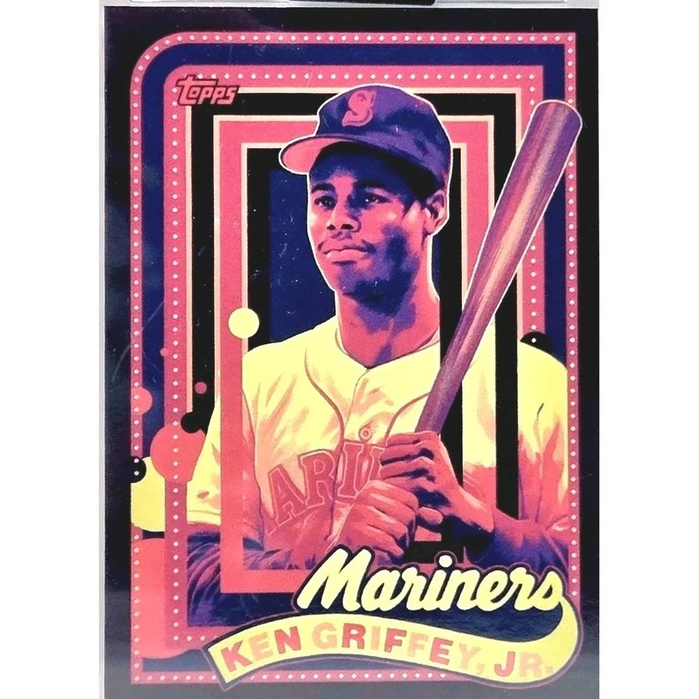 Topps PROJECT 2020 #53 - 1989 Ken Griffey Jr. by Matt Taylor - Print Run: 4236 - Picture 3 of 6